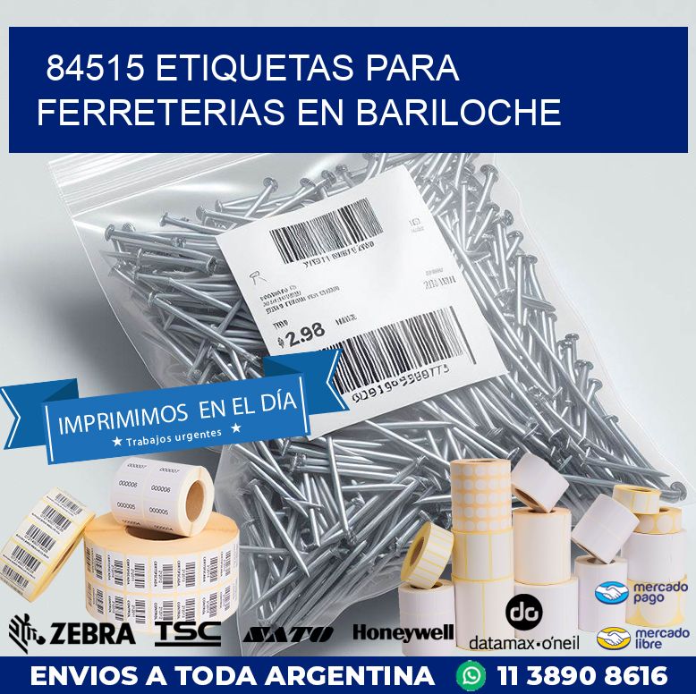 84515 ETIQUETAS PARA FERRETERIAS EN BARILOCHE