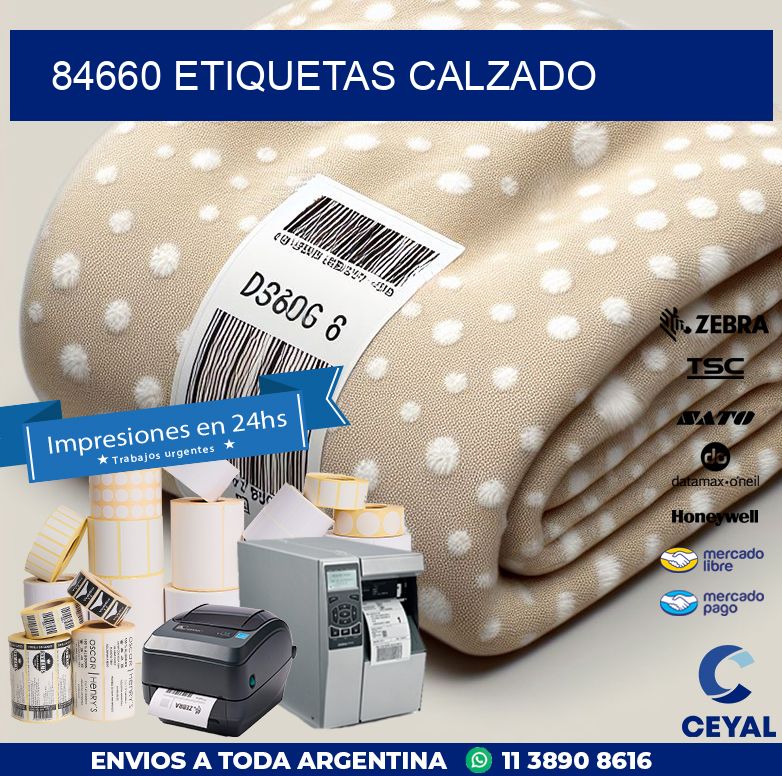 84660 ETIQUETAS CALZADO