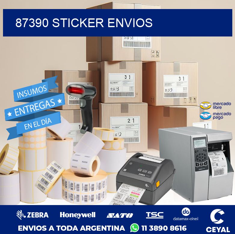 87390 STICKER ENVIOS