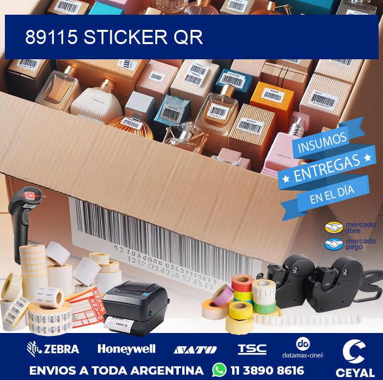 89115 STICKER QR