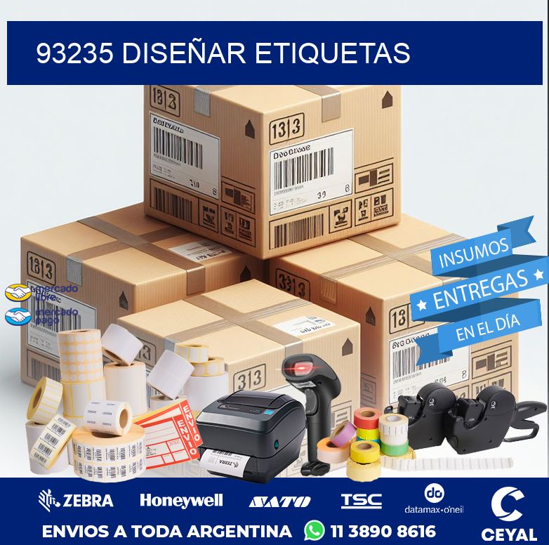 93235 DISEÑAR ETIQUETAS