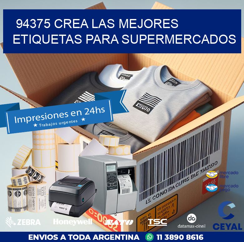 94375 CREA LAS MEJORES ETIQUETAS PARA SUPERMERCADOS