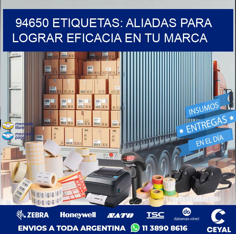 94650 ETIQUETAS: ALIADAS PARA LOGRAR EFICACIA EN TU MARCA