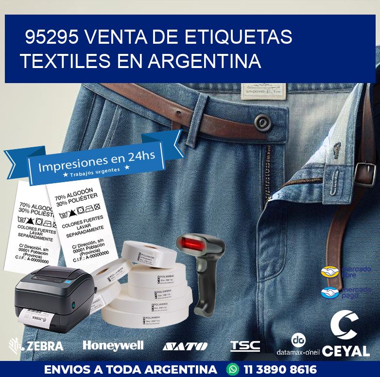 95295 VENTA DE ETIQUETAS TEXTILES EN ARGENTINA