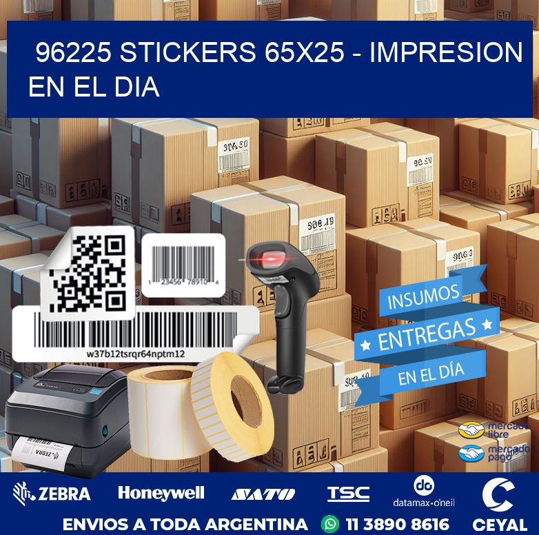 96225 STICKERS 65×25 – IMPRESION EN EL DIA