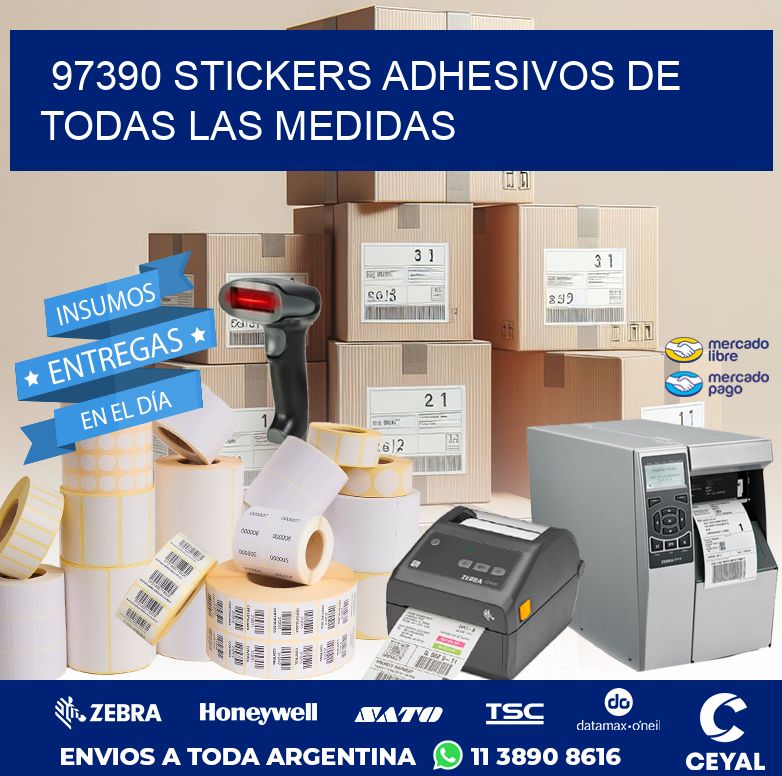 97390 STICKERS ADHESIVOS DE TODAS LAS MEDIDAS