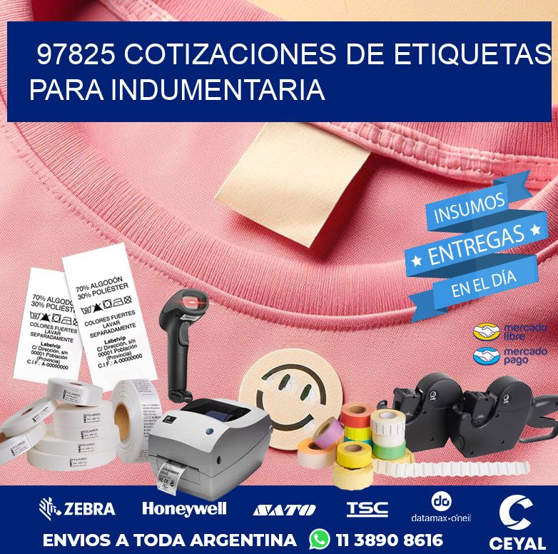 97825 COTIZACIONES DE ETIQUETAS PARA INDUMENTARIA