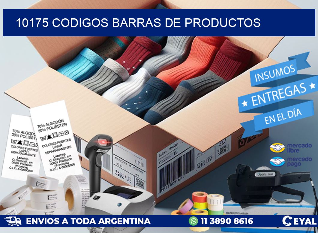 10175 CODIGOS BARRAS DE PRODUCTOS