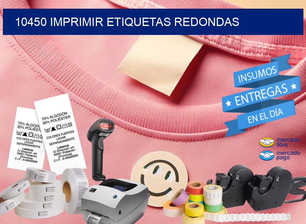 10450 IMPRIMIR ETIQUETAS REDONDAS
