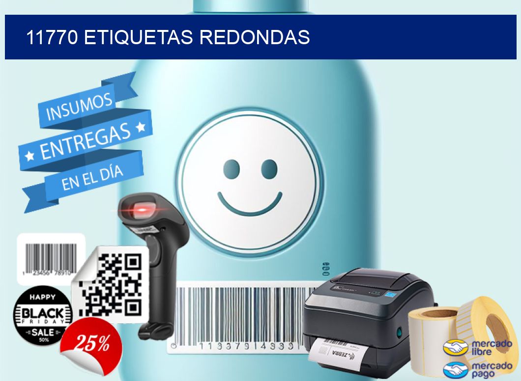 11770 ETIQUETAS REDONDAS