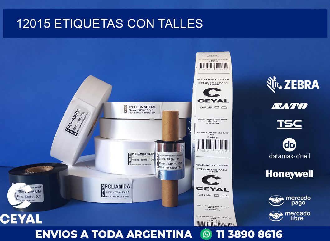 12015 ETIQUETAS CON TALLES