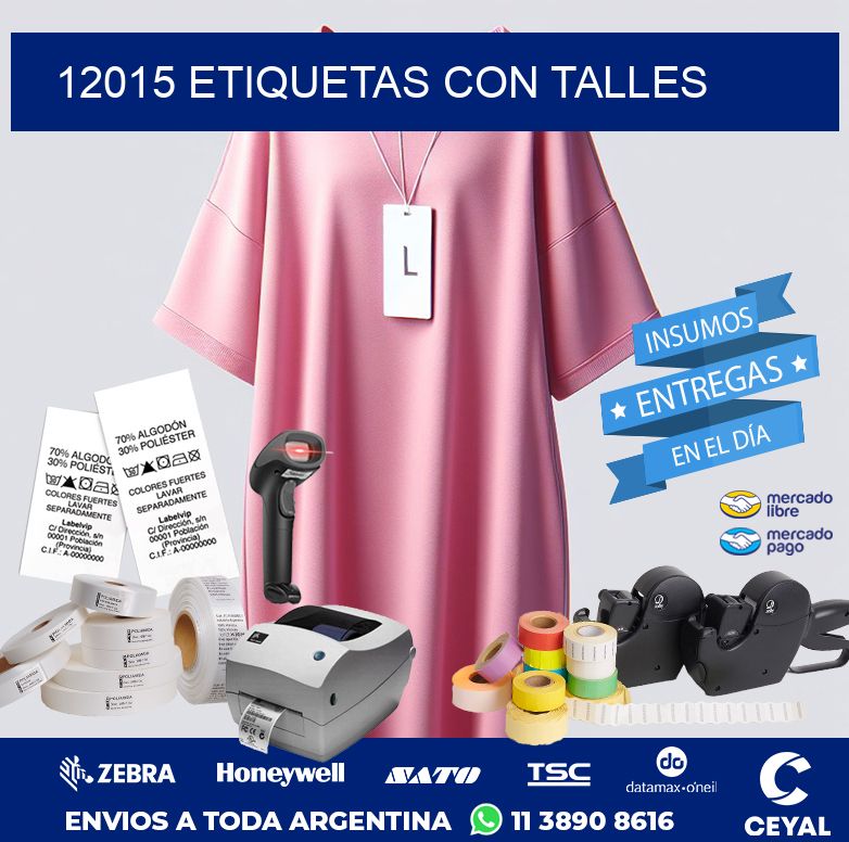 12015 ETIQUETAS CON TALLES