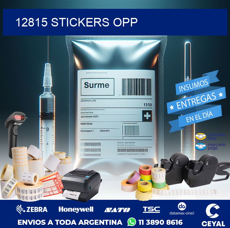 12815 STICKERS OPP