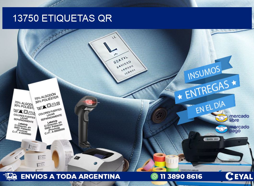 13750 ETIQUETAS QR