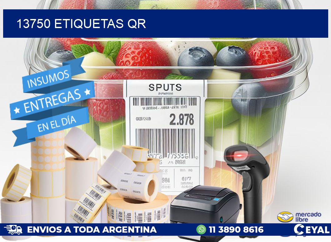 13750 ETIQUETAS QR