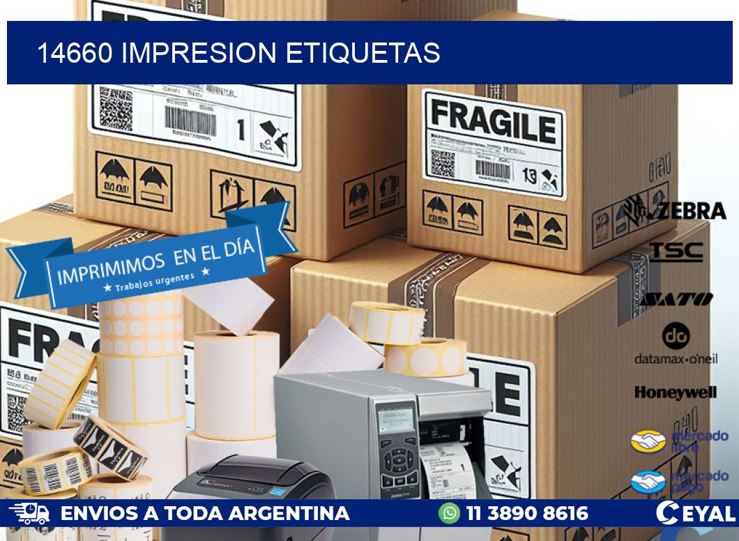 14660 impresion etiquetas