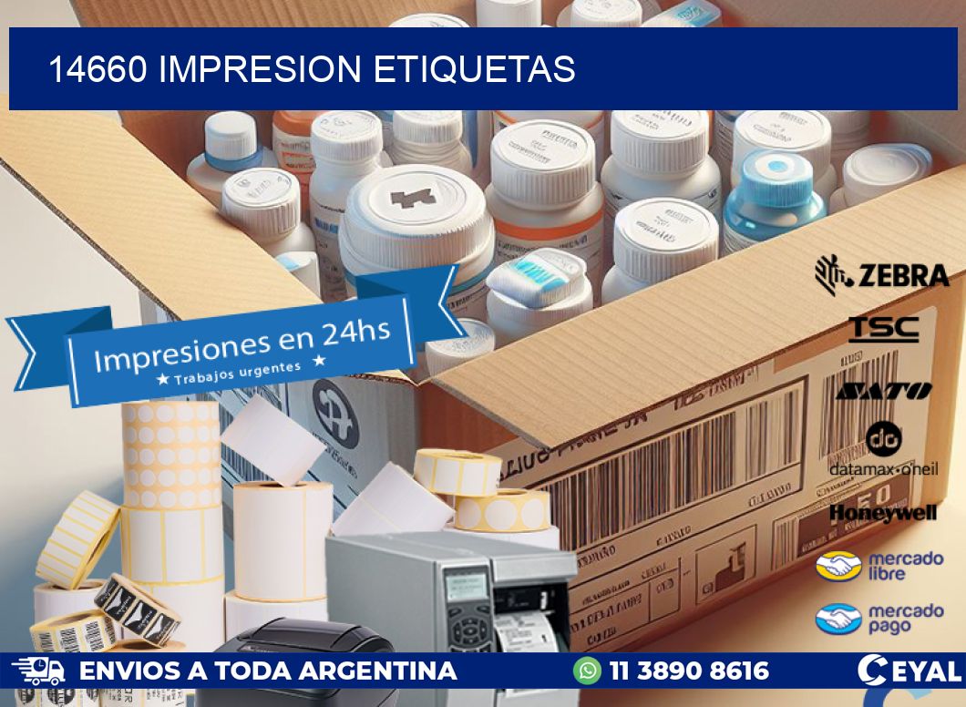 14660 impresion etiquetas