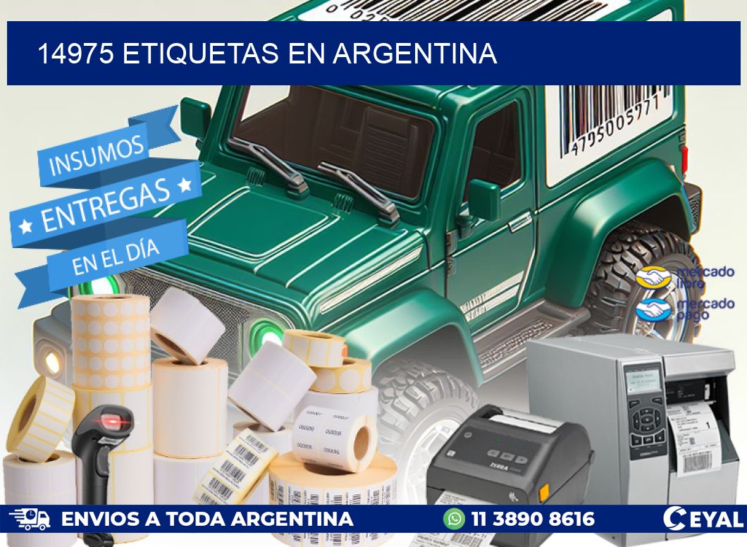14975 etiquetas en argentina