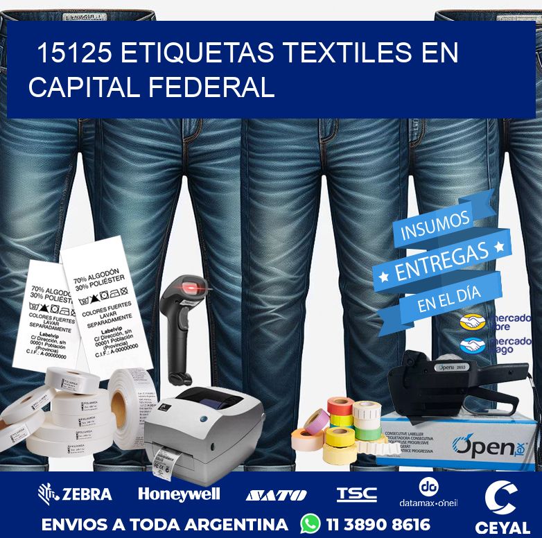 15125 ETIQUETAS TEXTILES EN CAPITAL FEDERAL