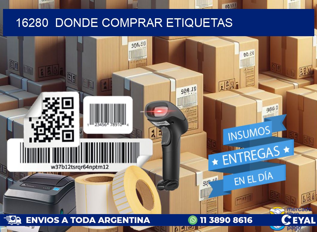 16280 donde comprar etiquetas