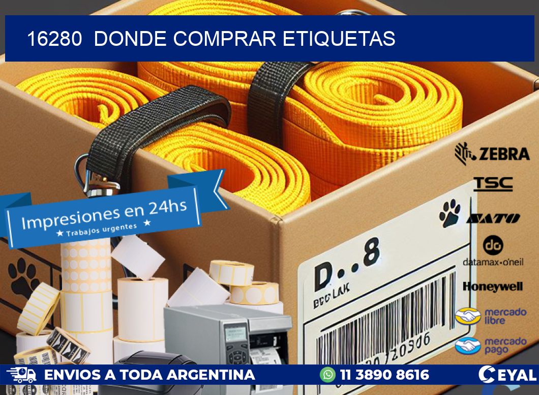 16280 donde comprar etiquetas