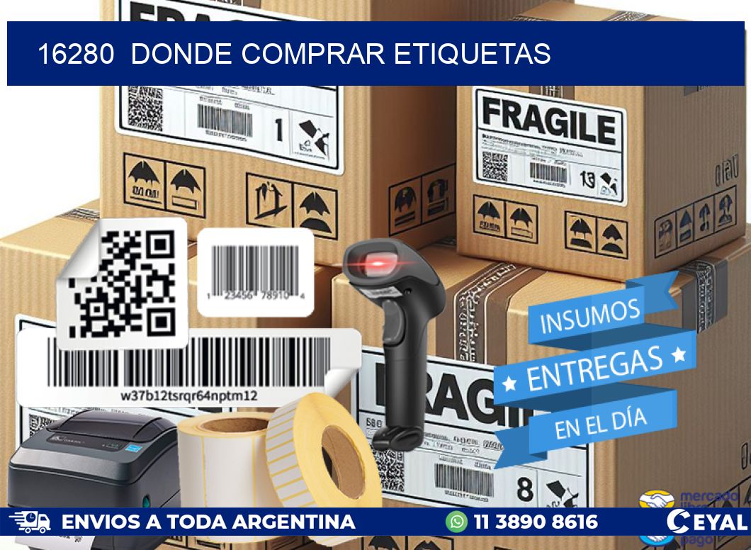 16280  donde comprar etiquetas