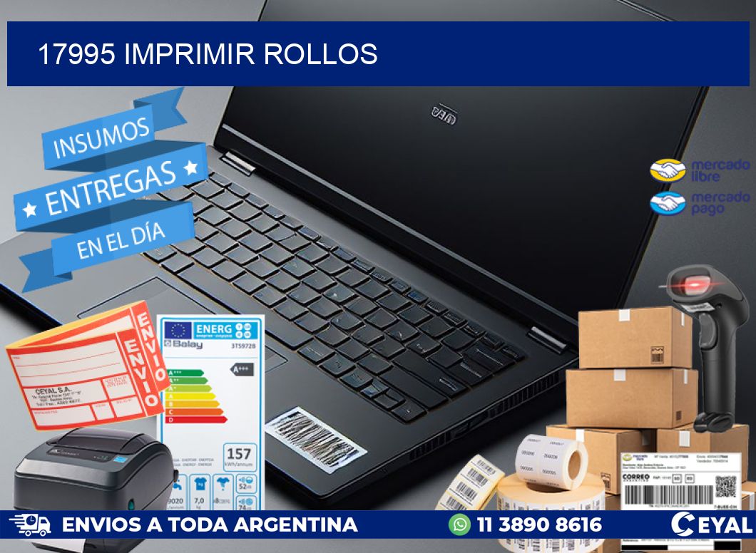17995 imprimir rollos