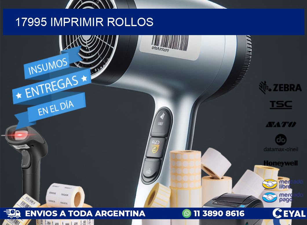 17995 imprimir rollos