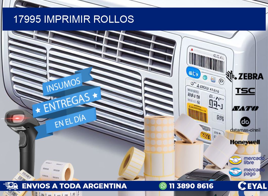 17995 imprimir rollos