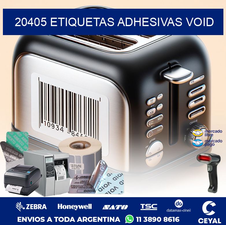 20405 ETIQUETAS ADHESIVAS VOID