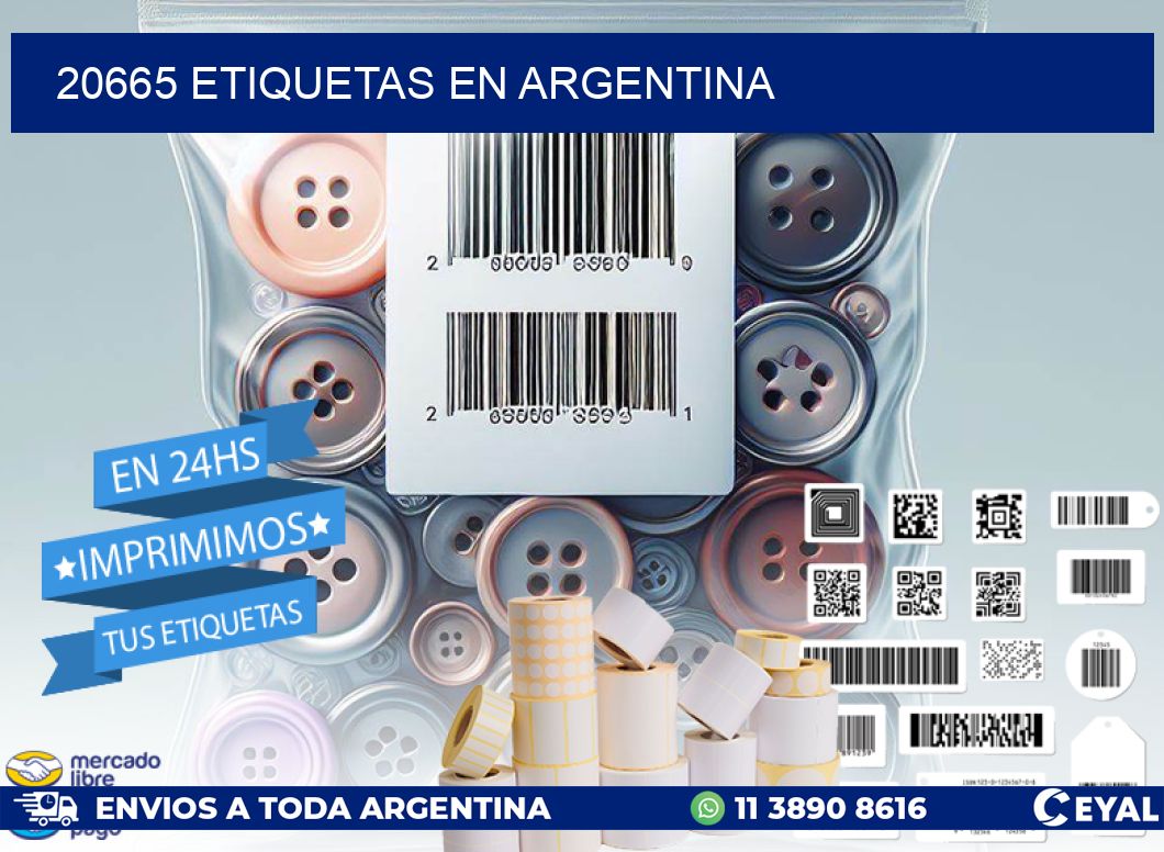 20665 etiquetas en argentina