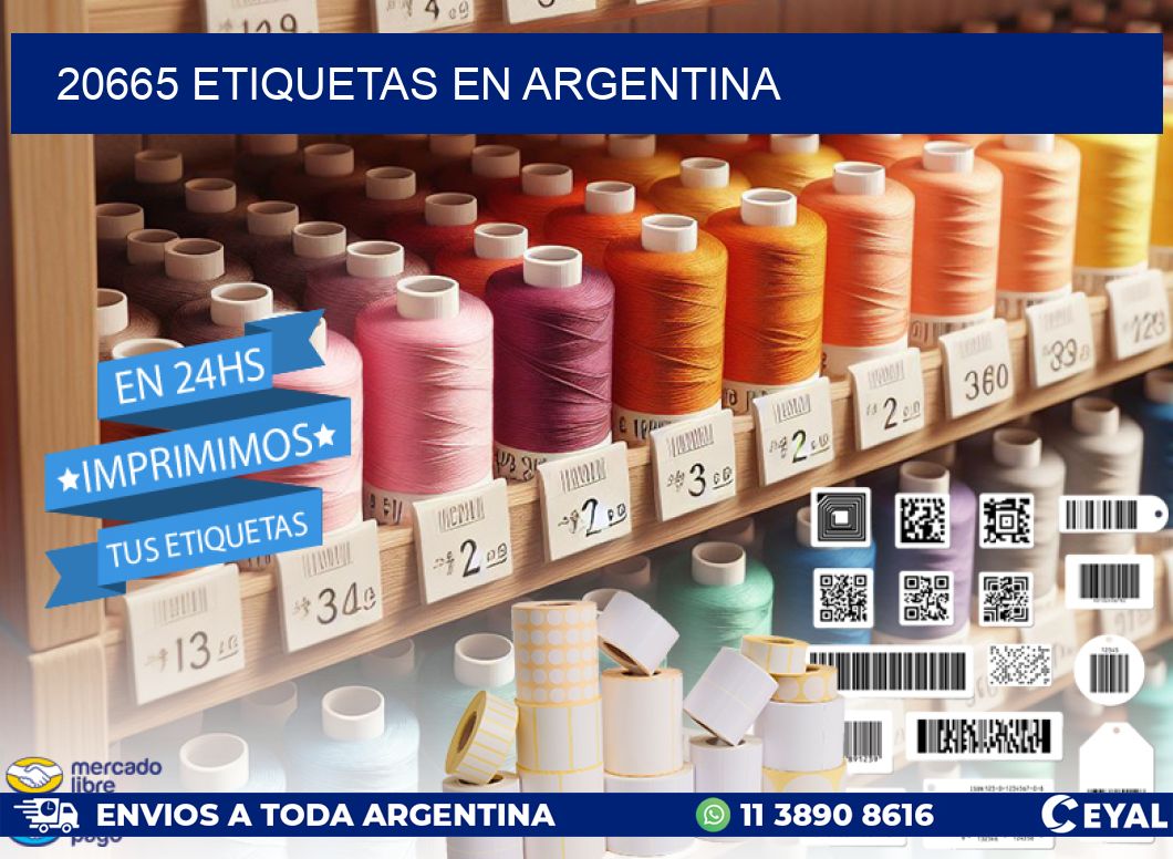 20665 etiquetas en argentina