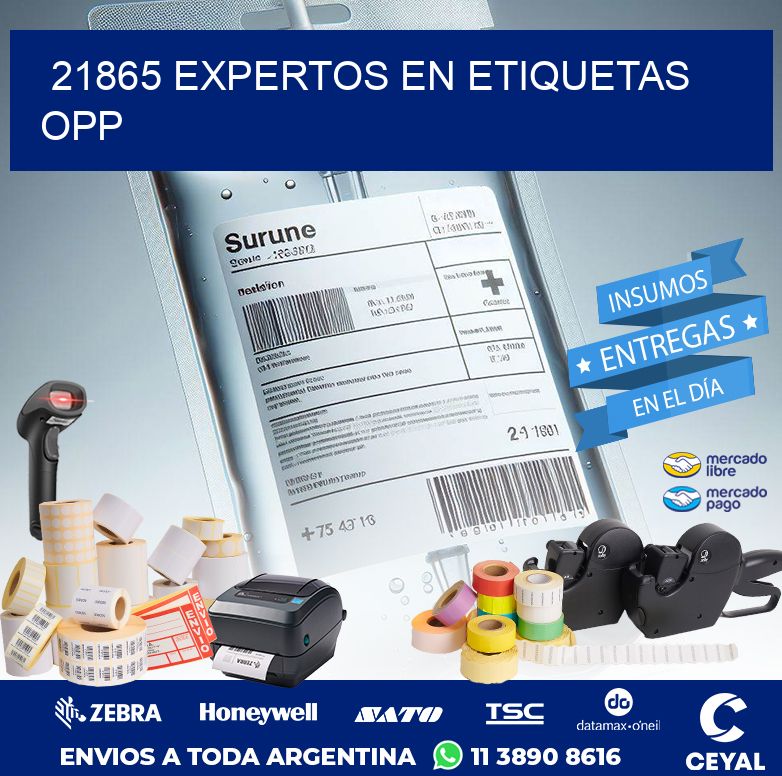 21865 EXPERTOS EN ETIQUETAS OPP