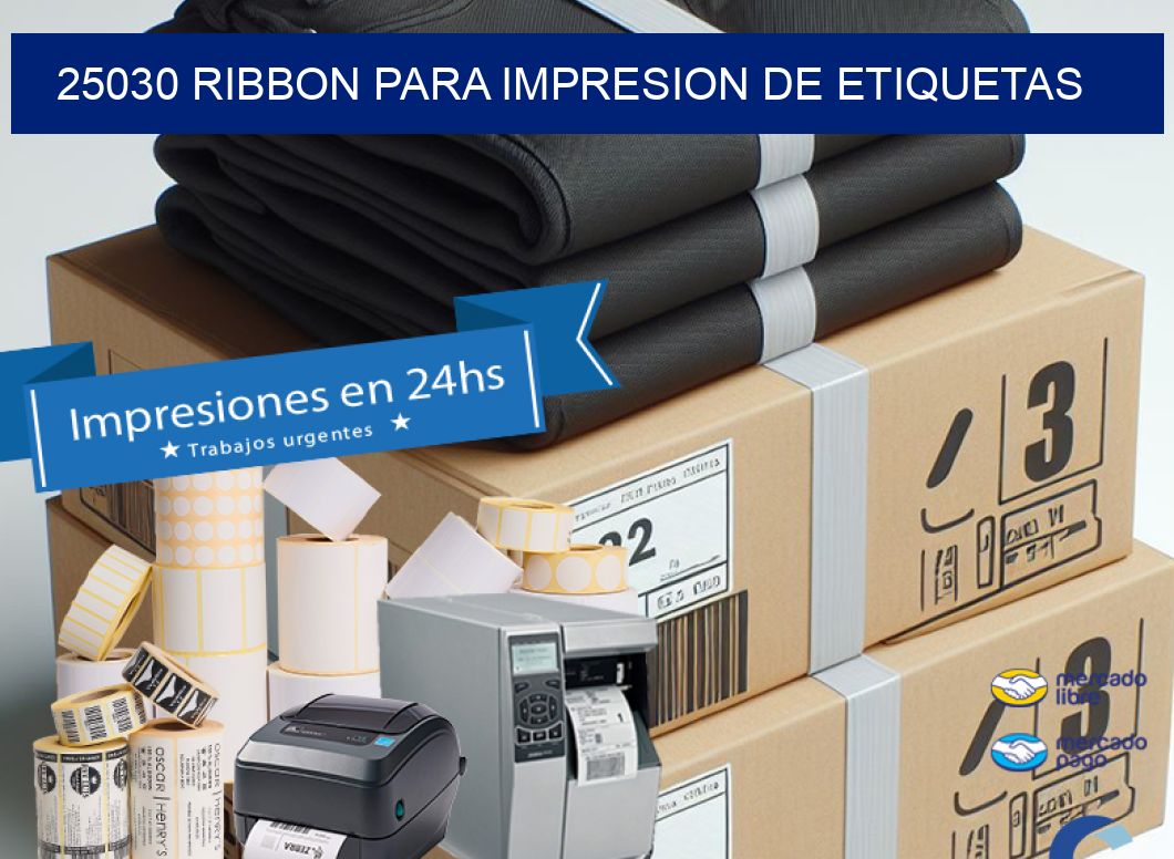 25030 RIBBON PARA IMPRESION DE ETIQUETAS