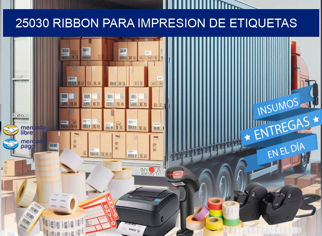 25030 RIBBON PARA IMPRESION DE ETIQUETAS