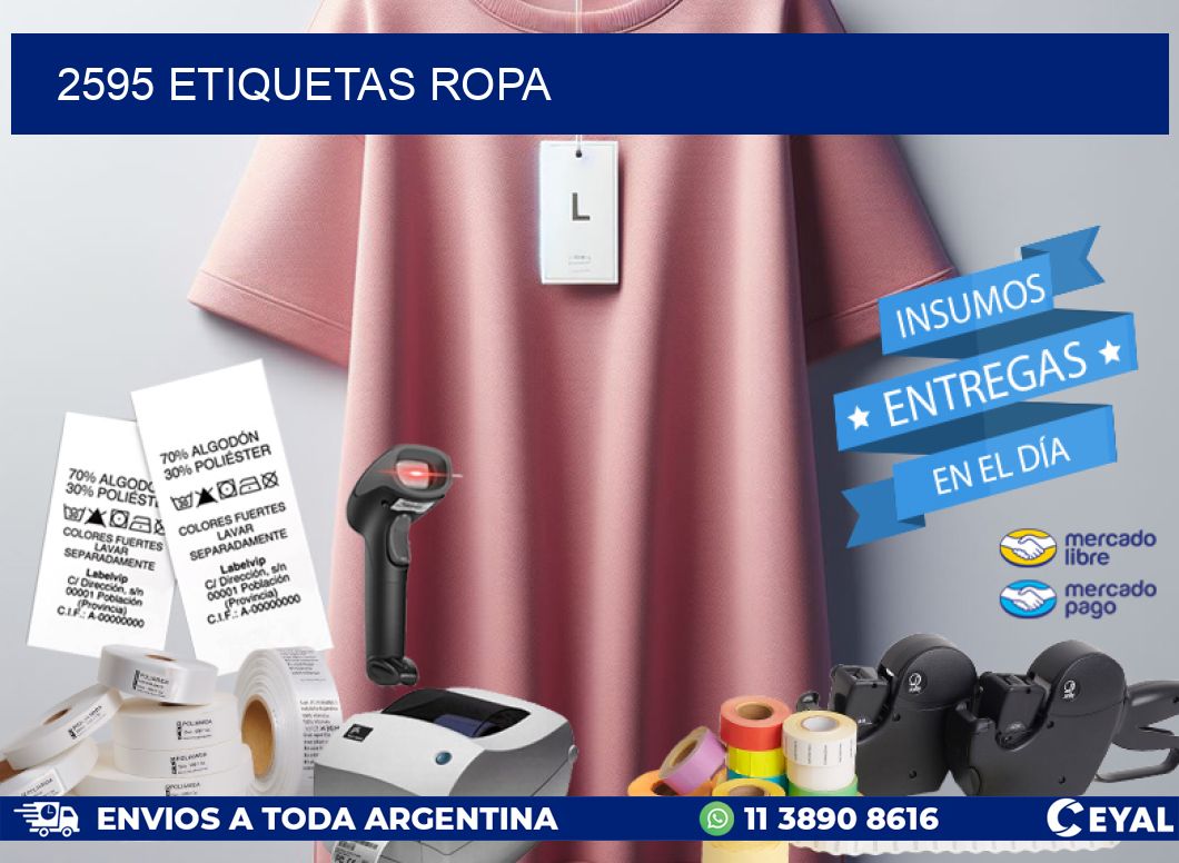 2595 ETIQUETAS ROPA