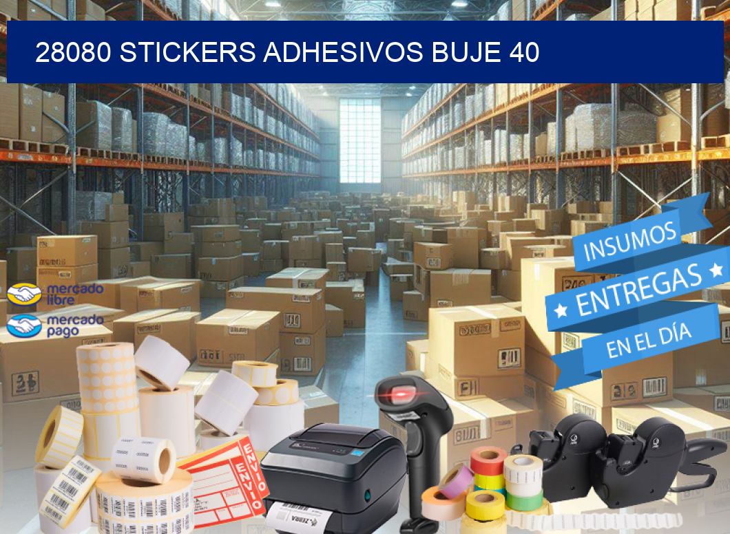 28080 STICKERS ADHESIVOS BUJE 40