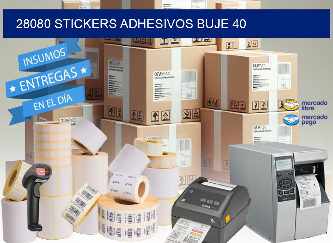 28080 STICKERS ADHESIVOS BUJE 40