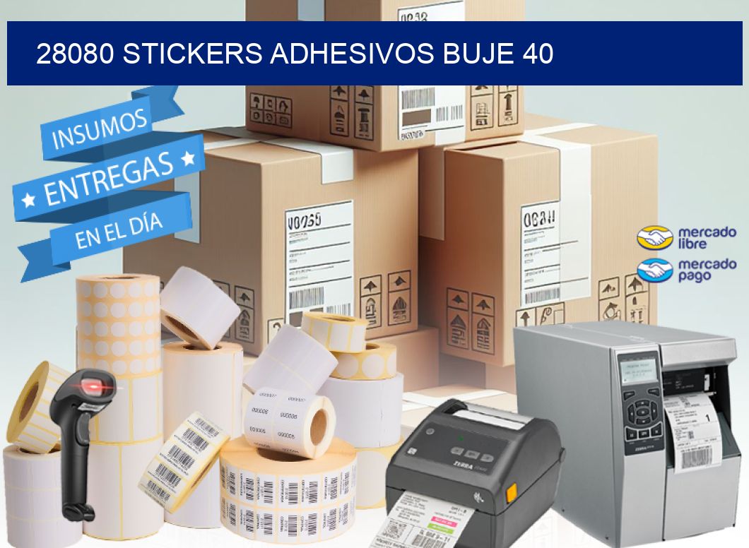 28080 STICKERS ADHESIVOS BUJE 40