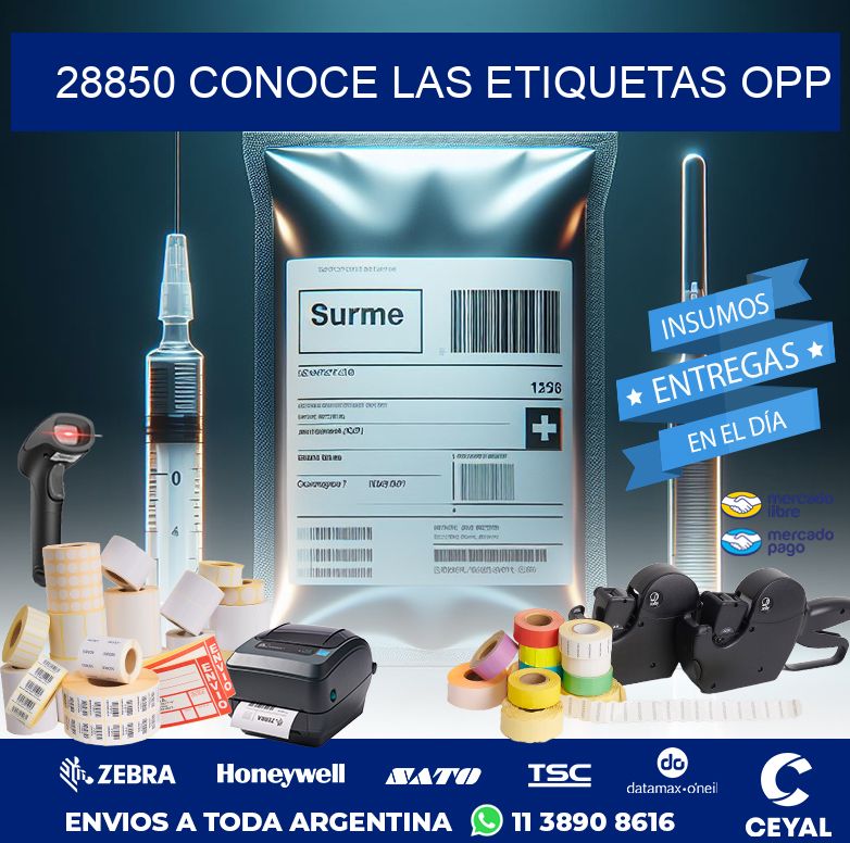 28850 CONOCE LAS ETIQUETAS OPP