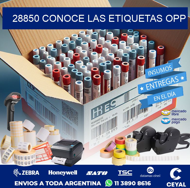 28850 CONOCE LAS ETIQUETAS OPP