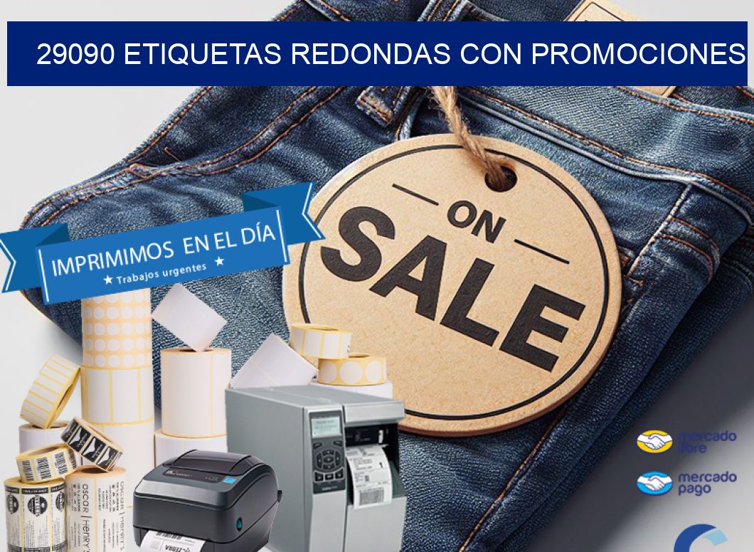 29090 ETIQUETAS REDONDAS CON PROMOCIONES