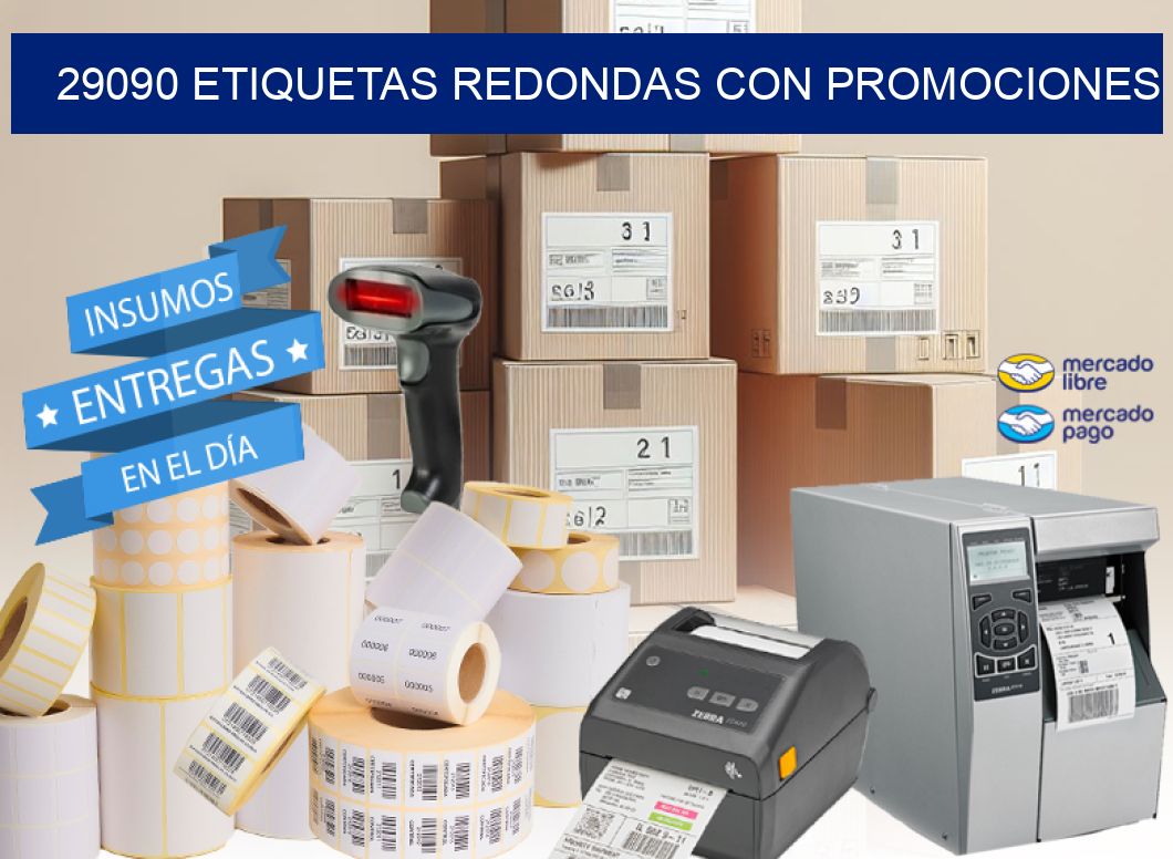29090 ETIQUETAS REDONDAS CON PROMOCIONES