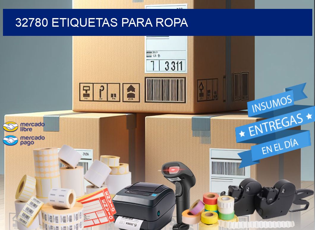 32780 etiquetas para ropa