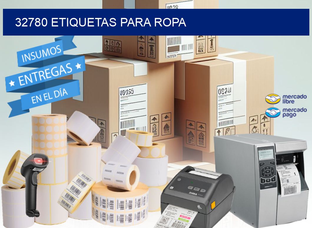 32780 etiquetas para ropa