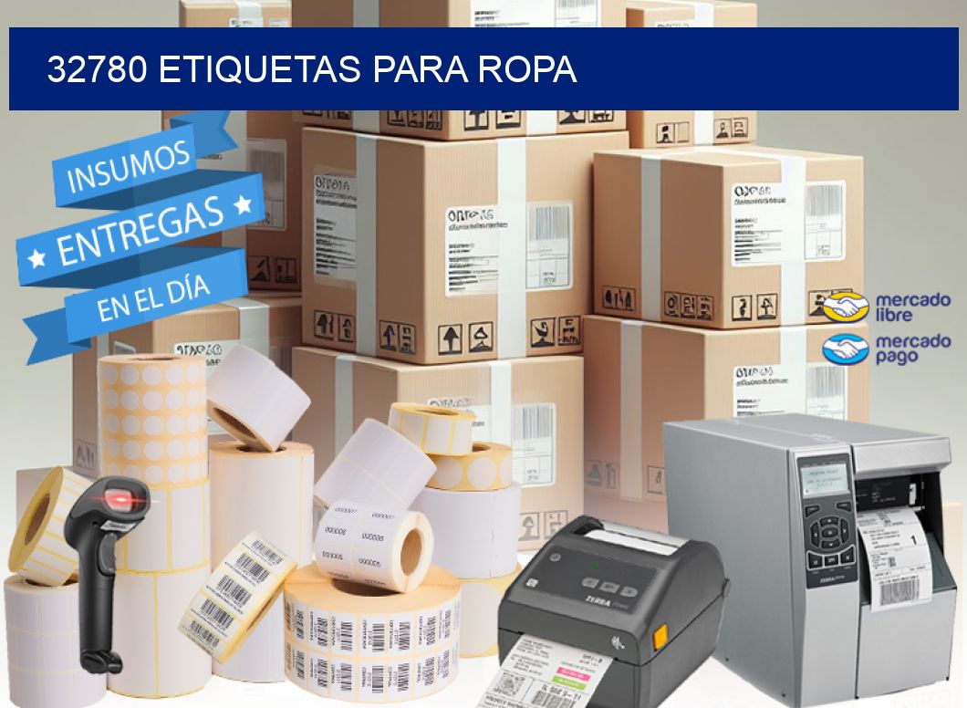 32780 etiquetas para ropa
