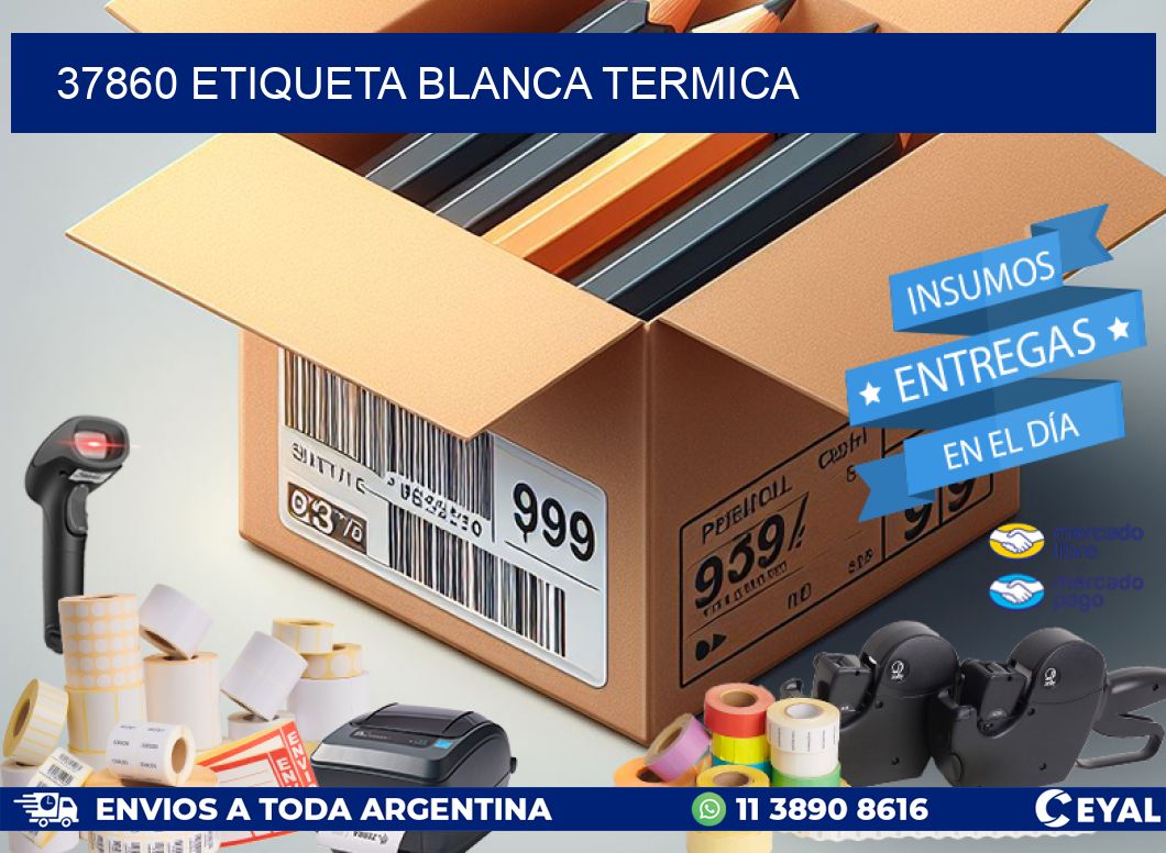 37860 etiqueta blanca termica