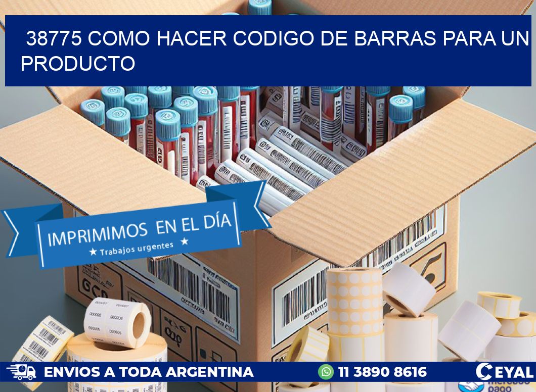 38775 como hacer codigo de barras para un producto