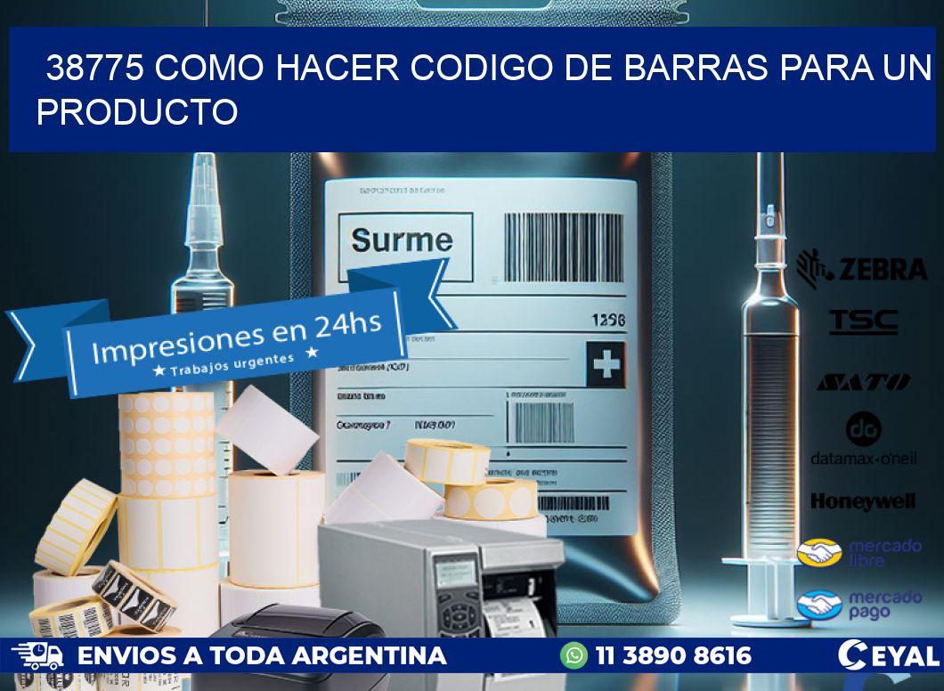 38775 como hacer codigo de barras para un producto