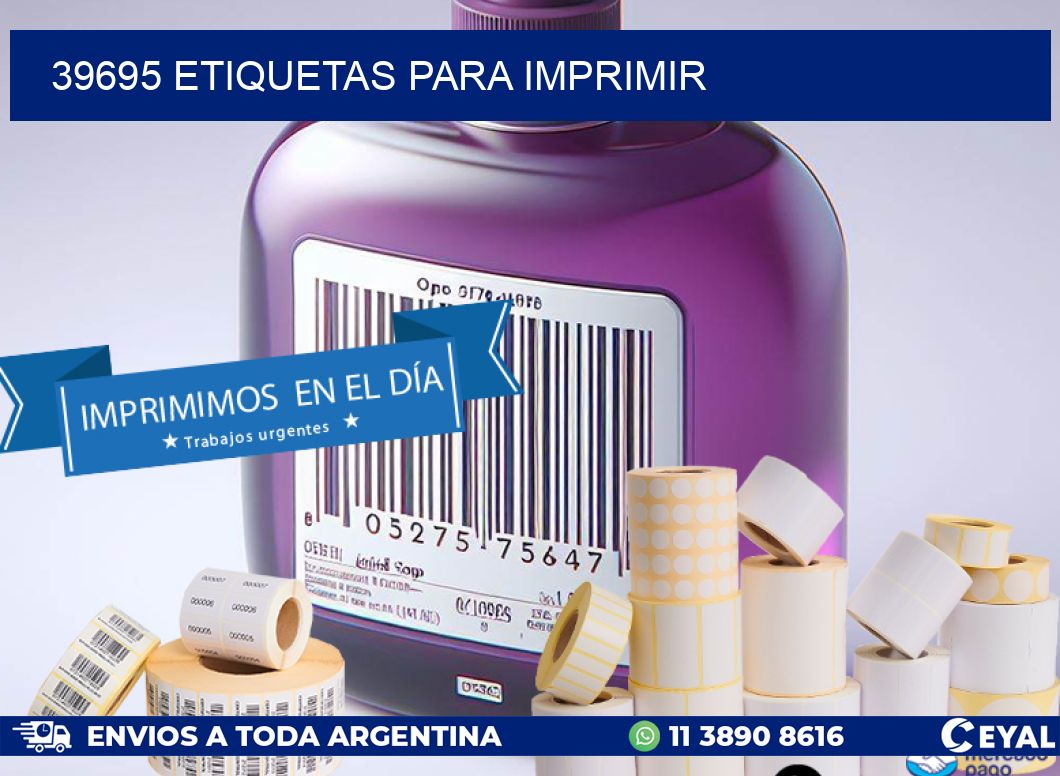 39695 etiquetas para imprimir